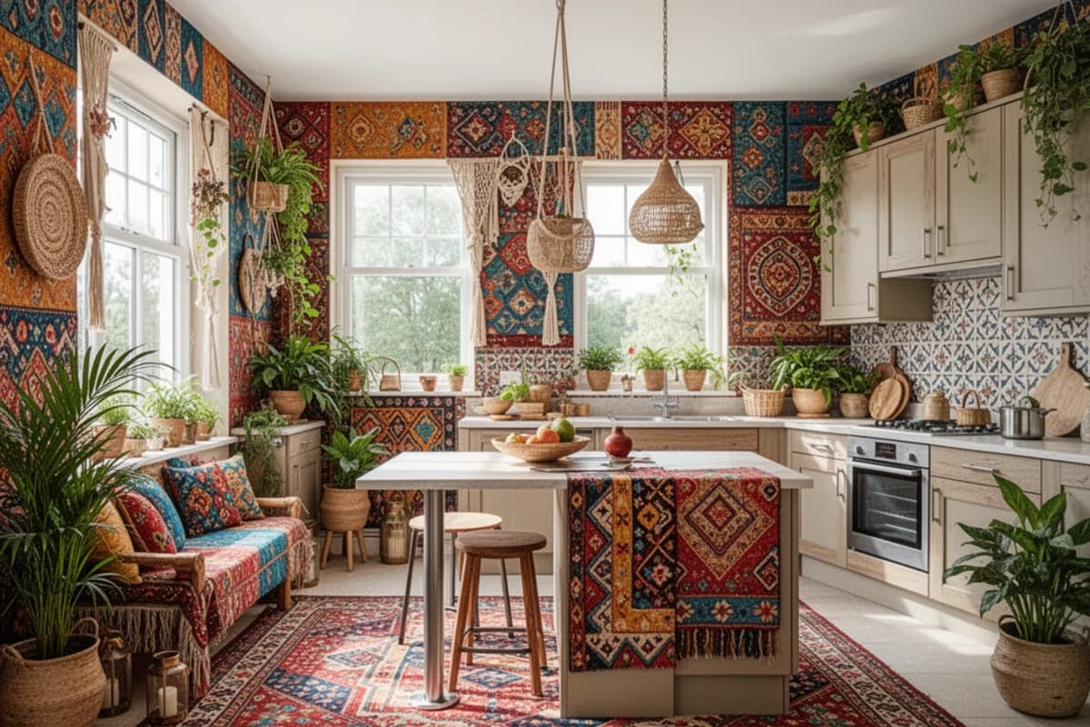 Bohemian Kitchen interior design