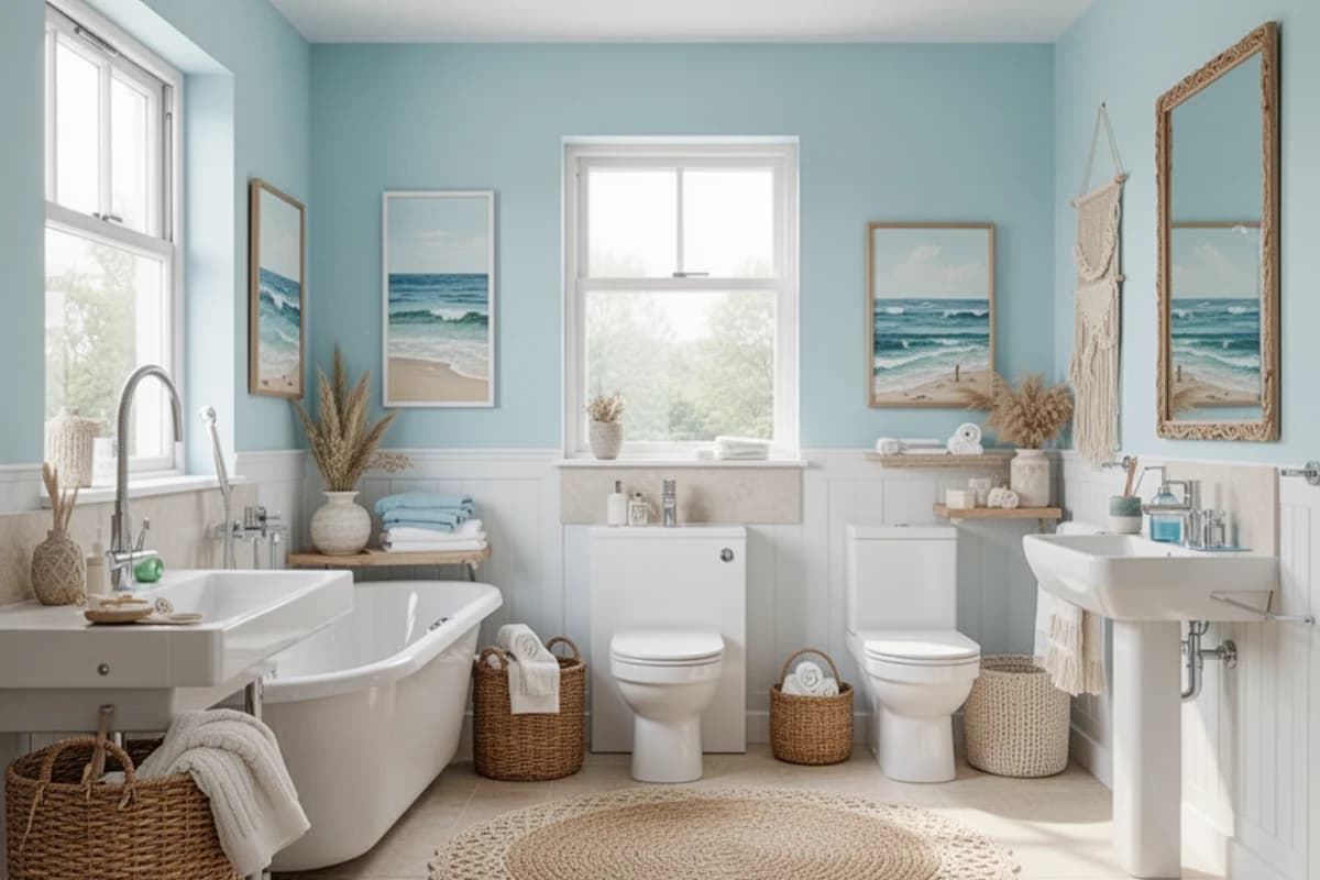 Coastal Bathroom interior design