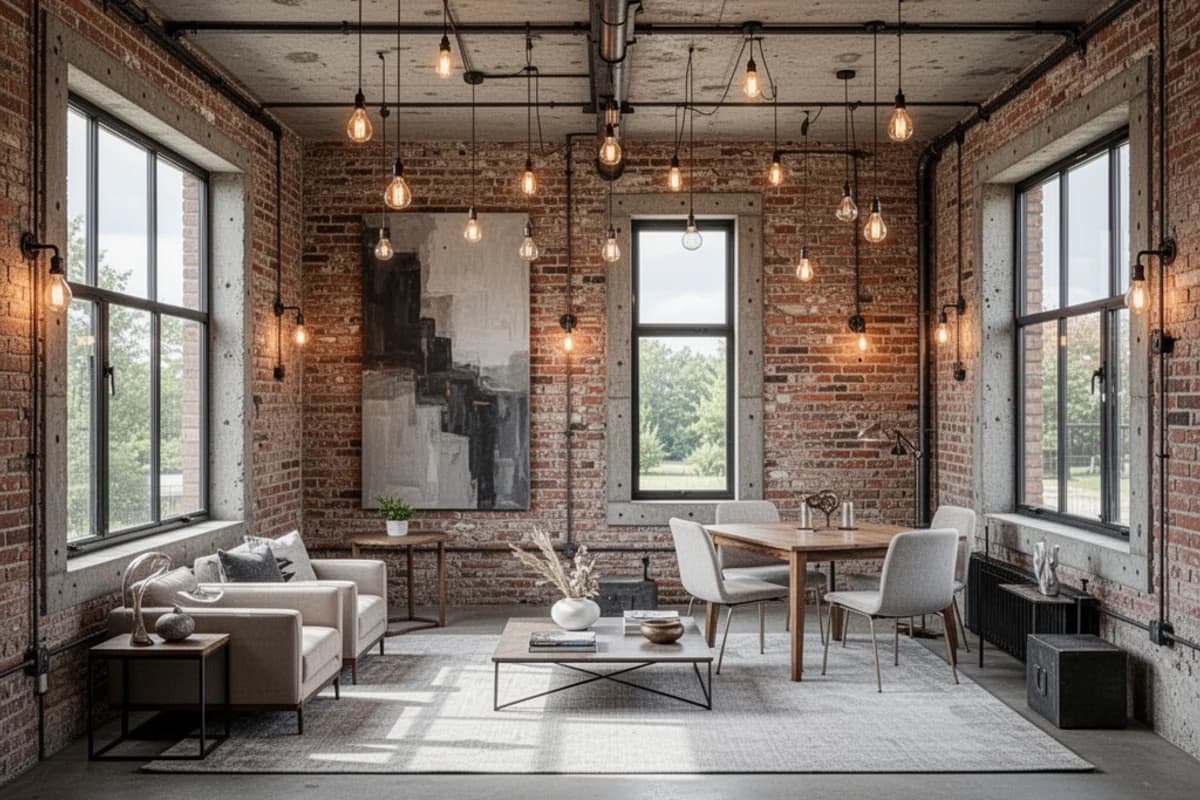 Industrial Exterior / Facade interior design