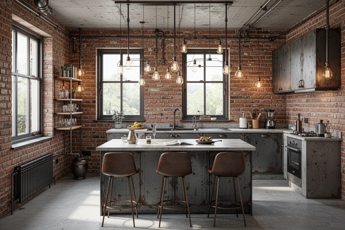 Industrial Kitchen interior design