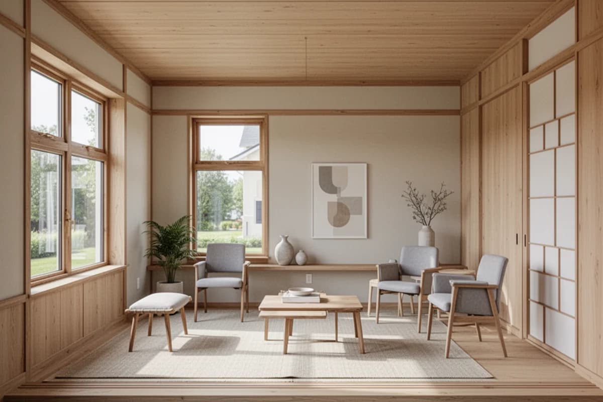 Japandi Exterior / Facade interior design