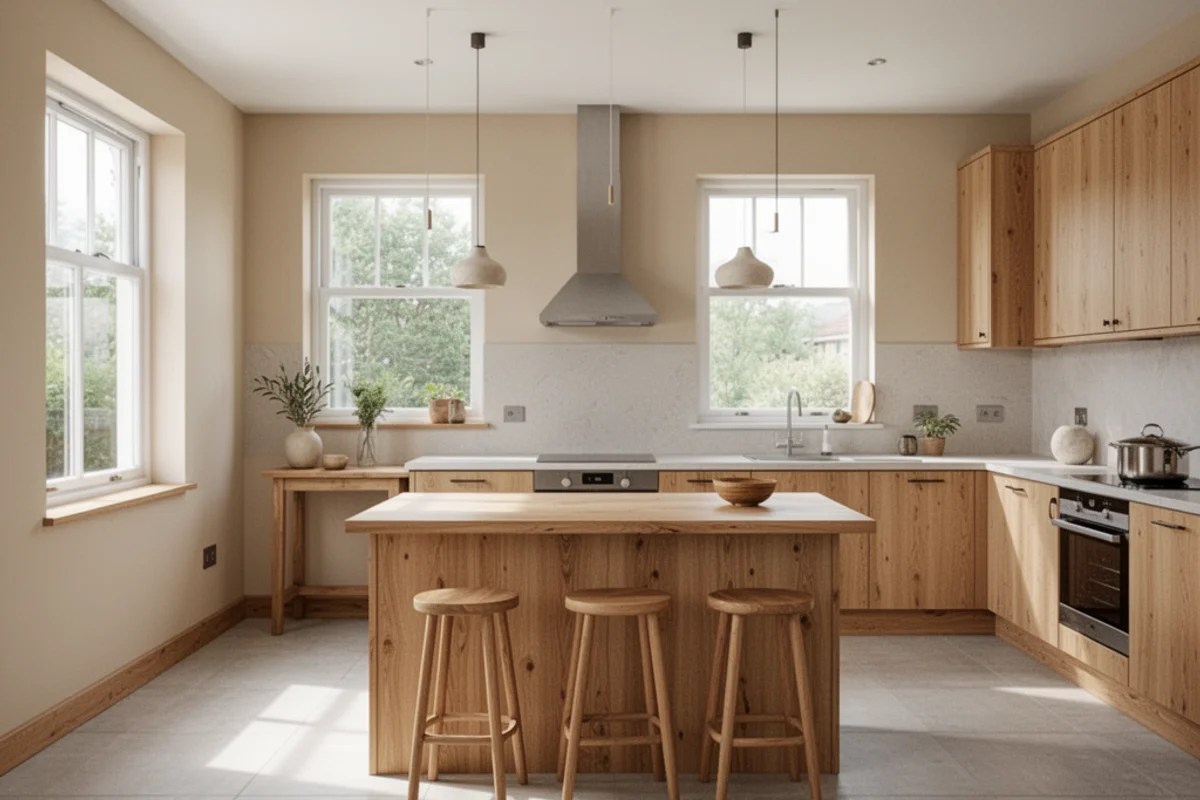 Japandi Kitchen interior design