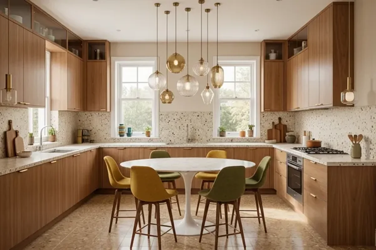 Mid-Century Modern Kitchen interior design