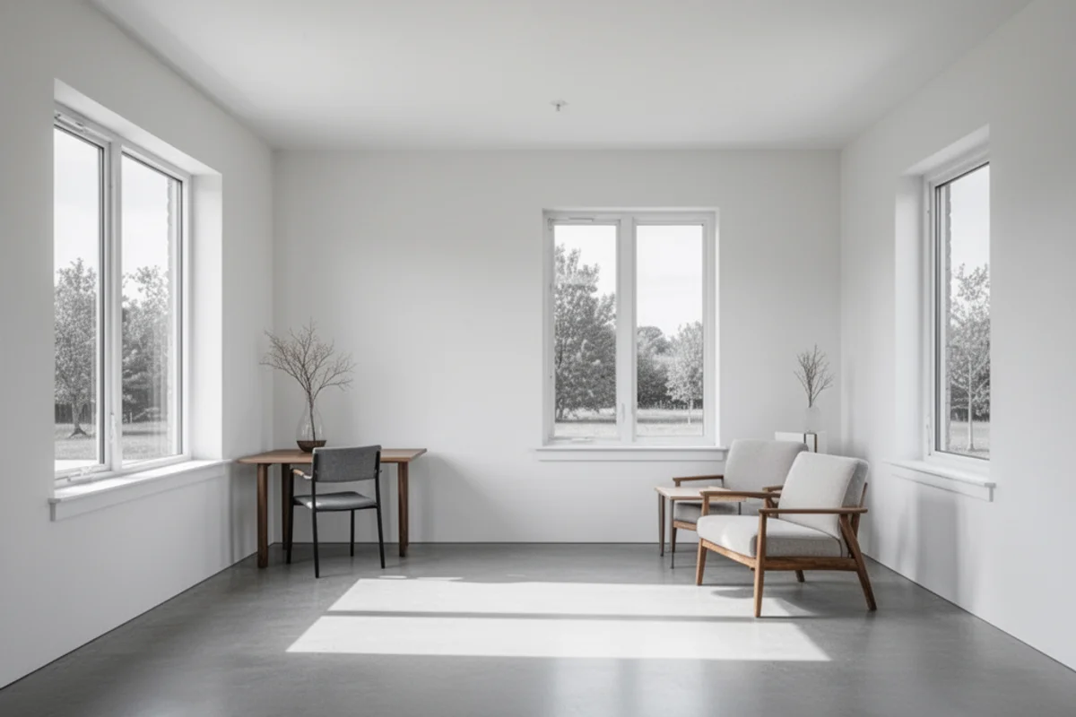 Minimalist Exterior / Facade interior design