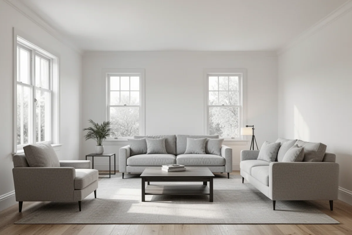 Minimalist Living Room interior design