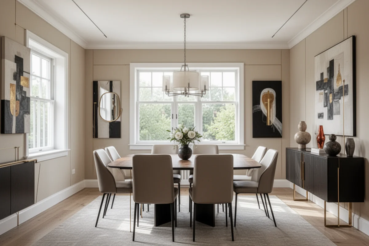 Modern Dining Room interior design