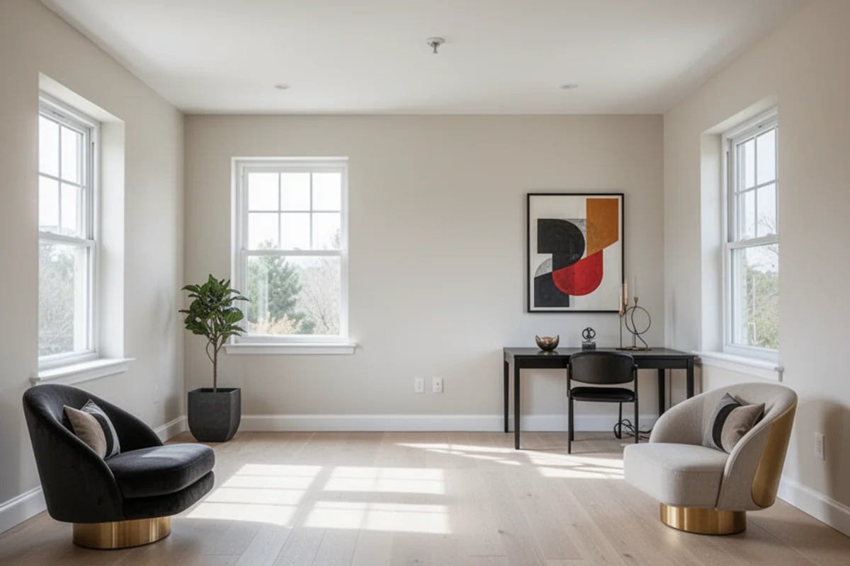 Modern Empty Room interior design