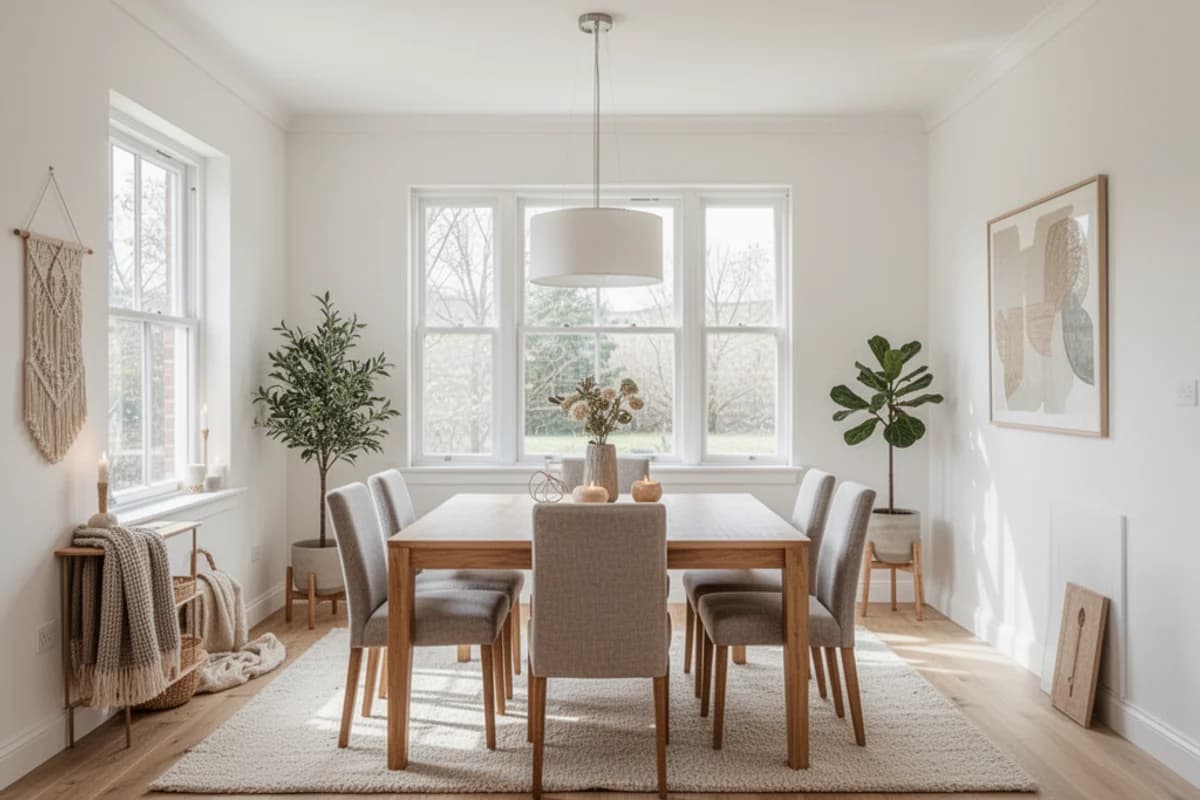 Scandinavian Dining Room interior design
