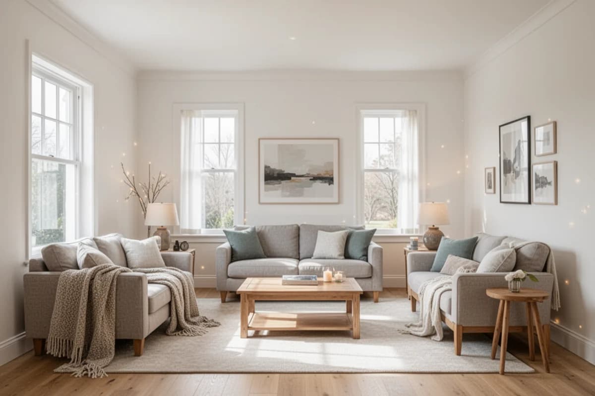 Scandinavian Living Room interior design