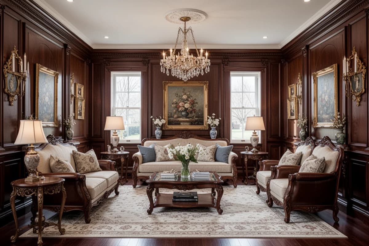 Traditional Living Room interior design