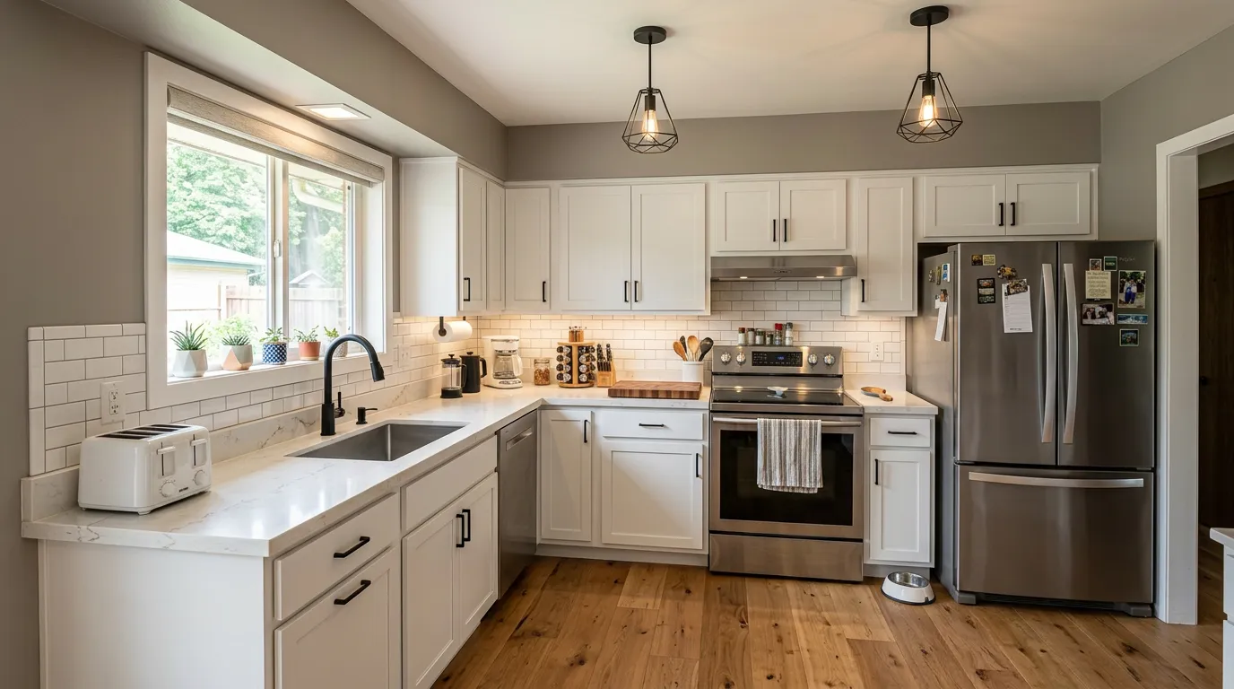 Kitchen after Modern renovation