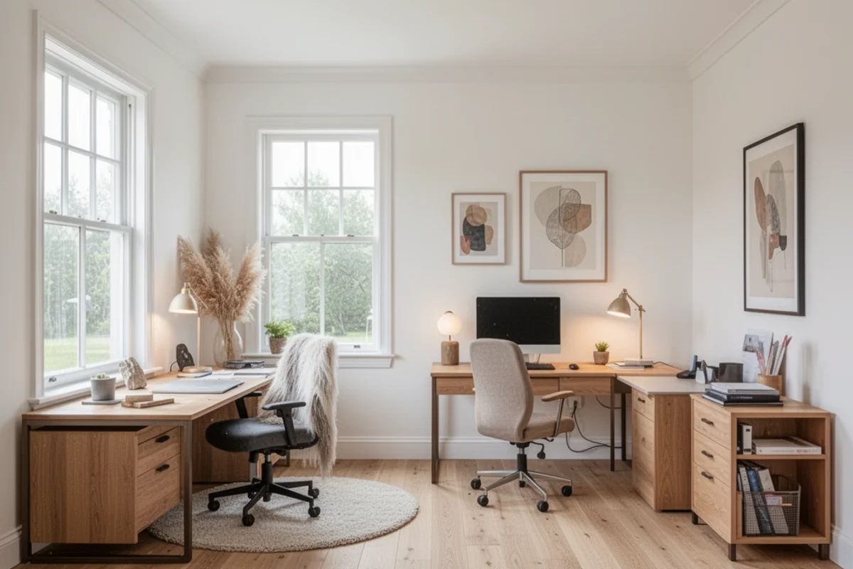 Scandinavian Home Office interior design
